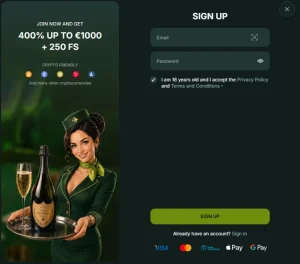 betnjet casino register